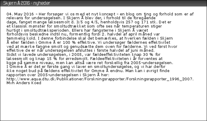 Information om undersøgelsen