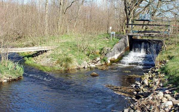 Opstemning der er fjernet fra Villestrup Å