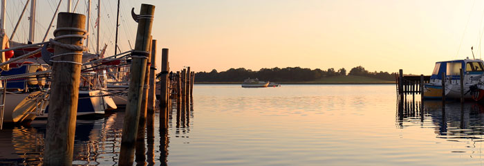 Roskilde Fjord set fra Herslev Havn. Foto: Mads Christoffersen
