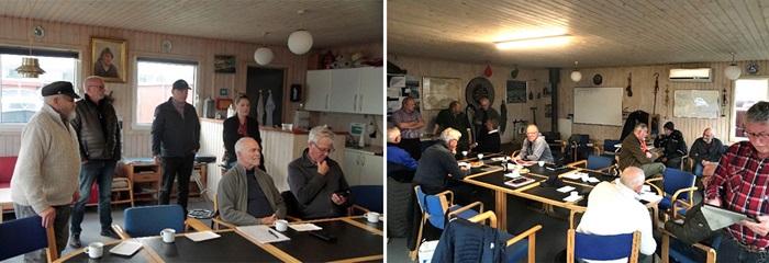 Stemningsbilleder fra møde i Vejle Bådelaug 17. november 2022
