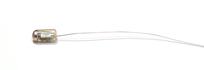 Radiosender med antenne til fisk