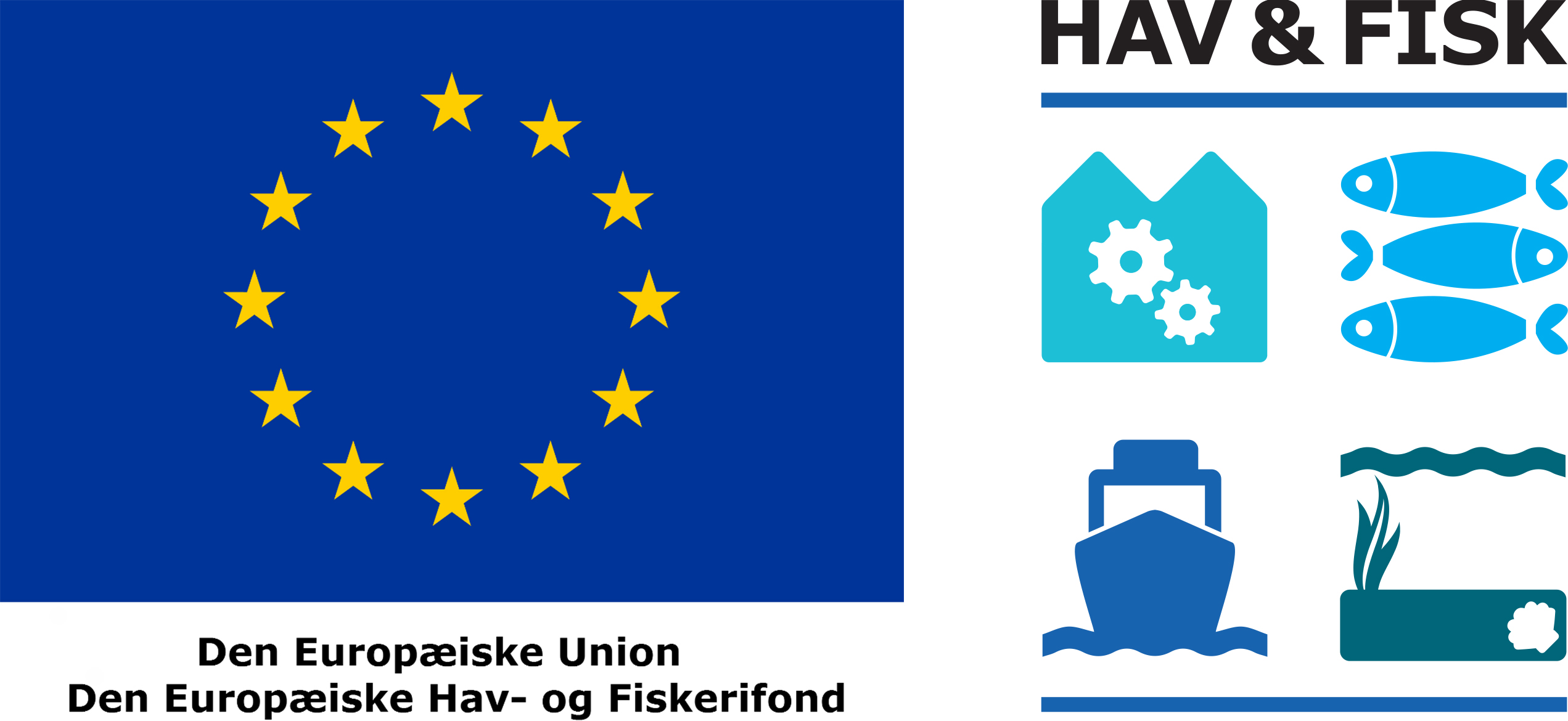 EU-flag og EHFF-logo