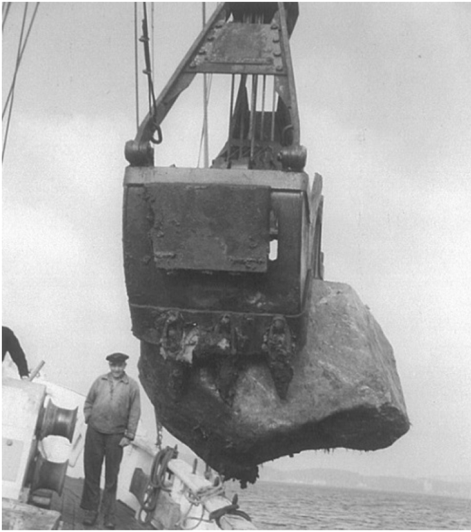 Historisk stenfiskeri.