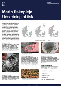 Plakat om udsætning af fisk - Marin fiskepleje