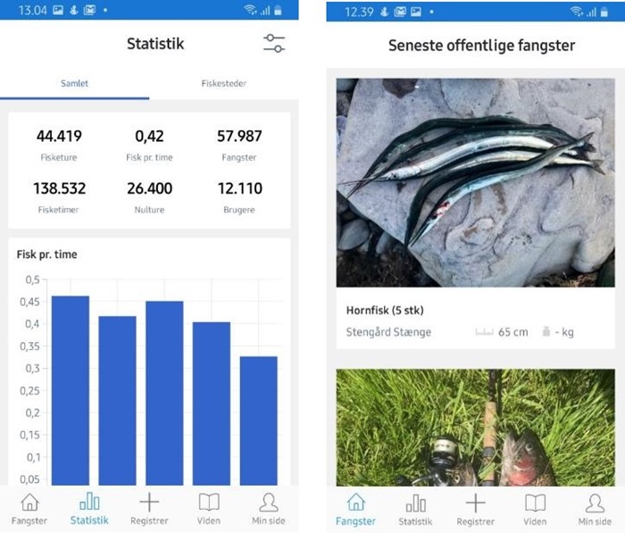 Ny app fra Fangstjournalen 