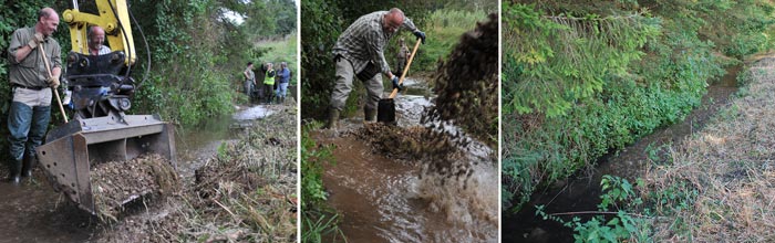Vandløbsrestaurering - lær at udlægge gydegrus og fjerne små spærringer