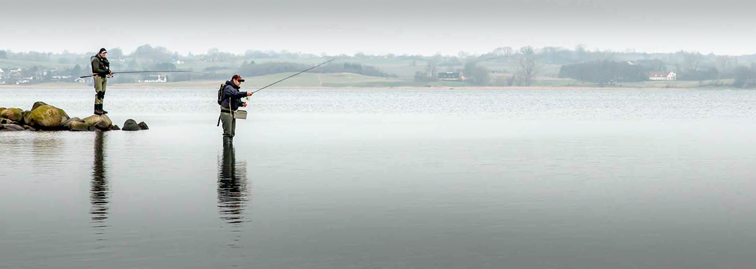 Lystfiskeri i Isefjorden. Foto Andreas Aggerlund