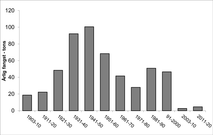 Skalle fangststatistik