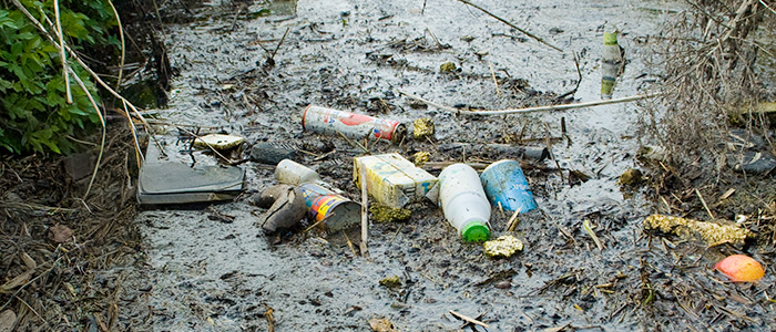 Forurening af vandløb er menneskeskabt