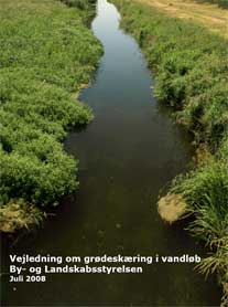 Download rapporten " Vejledning om grødeskæring i vandløb