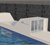 Platform ved havnekanten med nedgang til observatorium under vandet. Tegning: Econcrete.